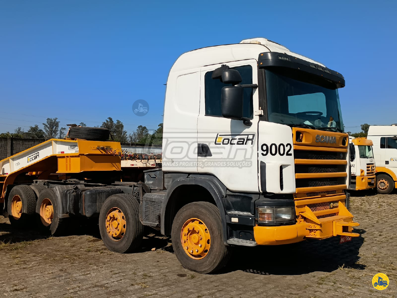 CAMINHAO SCANIA SCANIA 164 480 Cavalo Mecânico Cavalo 8x4 Locar Guindastes e Transportes GUARULHOS SÃO PAULO SP